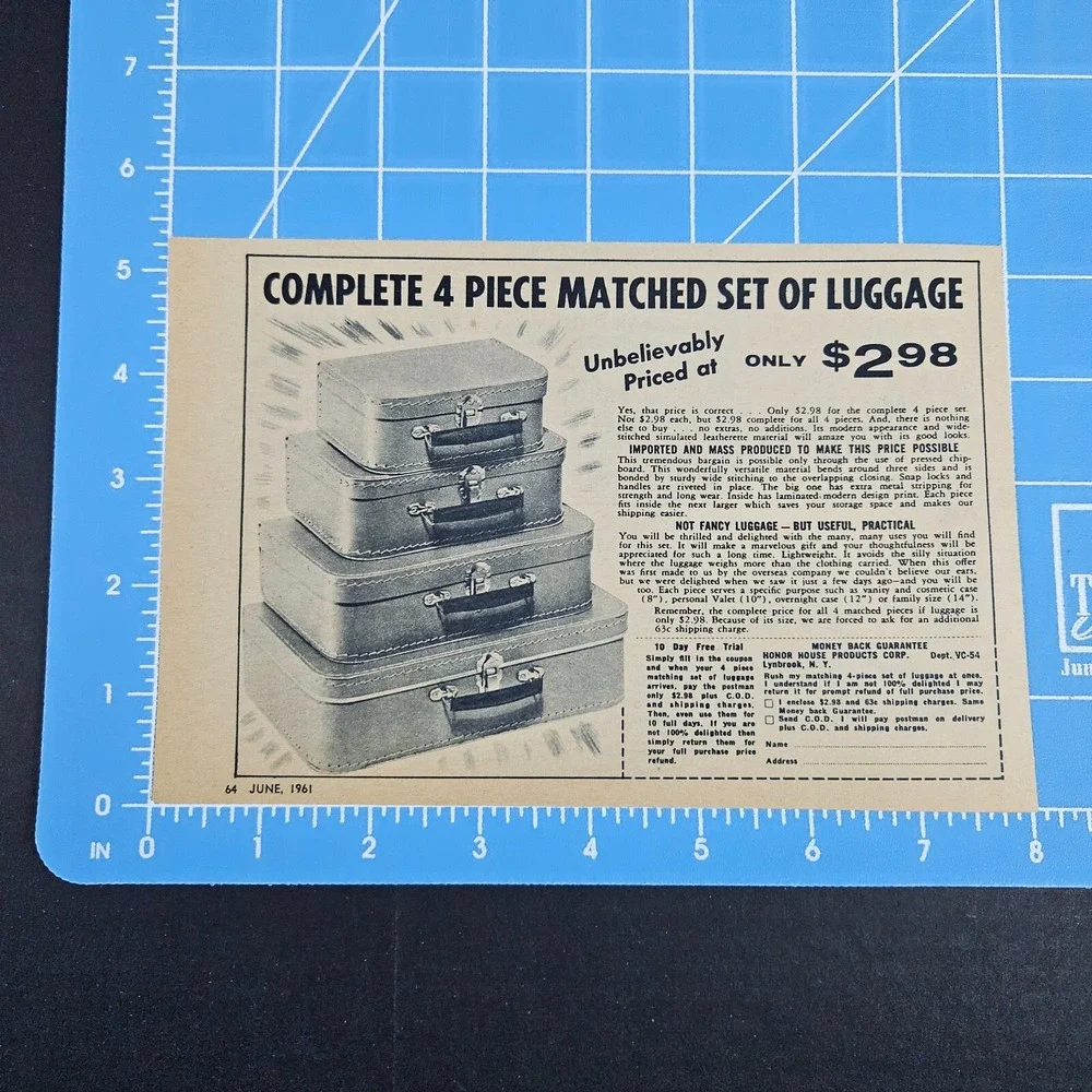 N/A 1961 honor